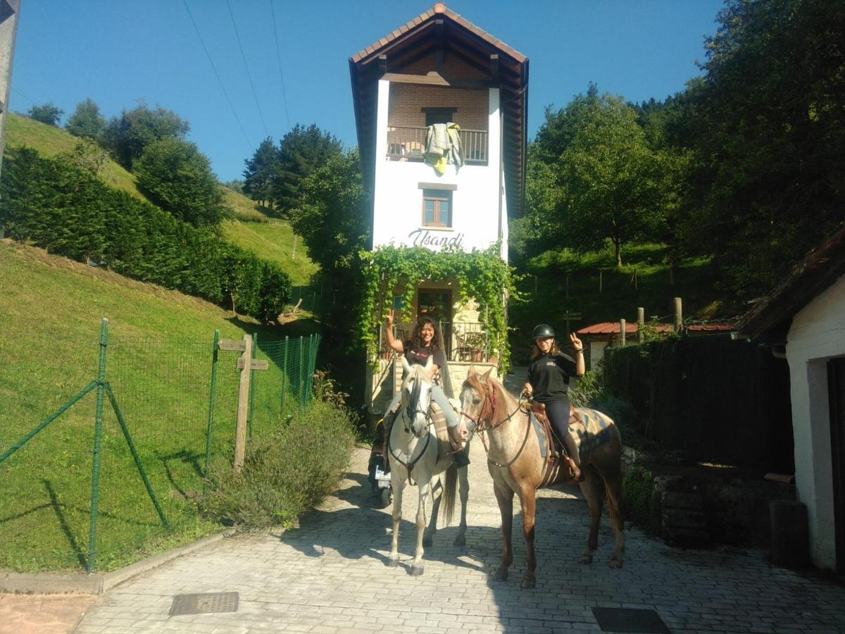 Albergue Usandi Auto Check-In Ziortza-Bolibar ภายนอก รูปภาพ
